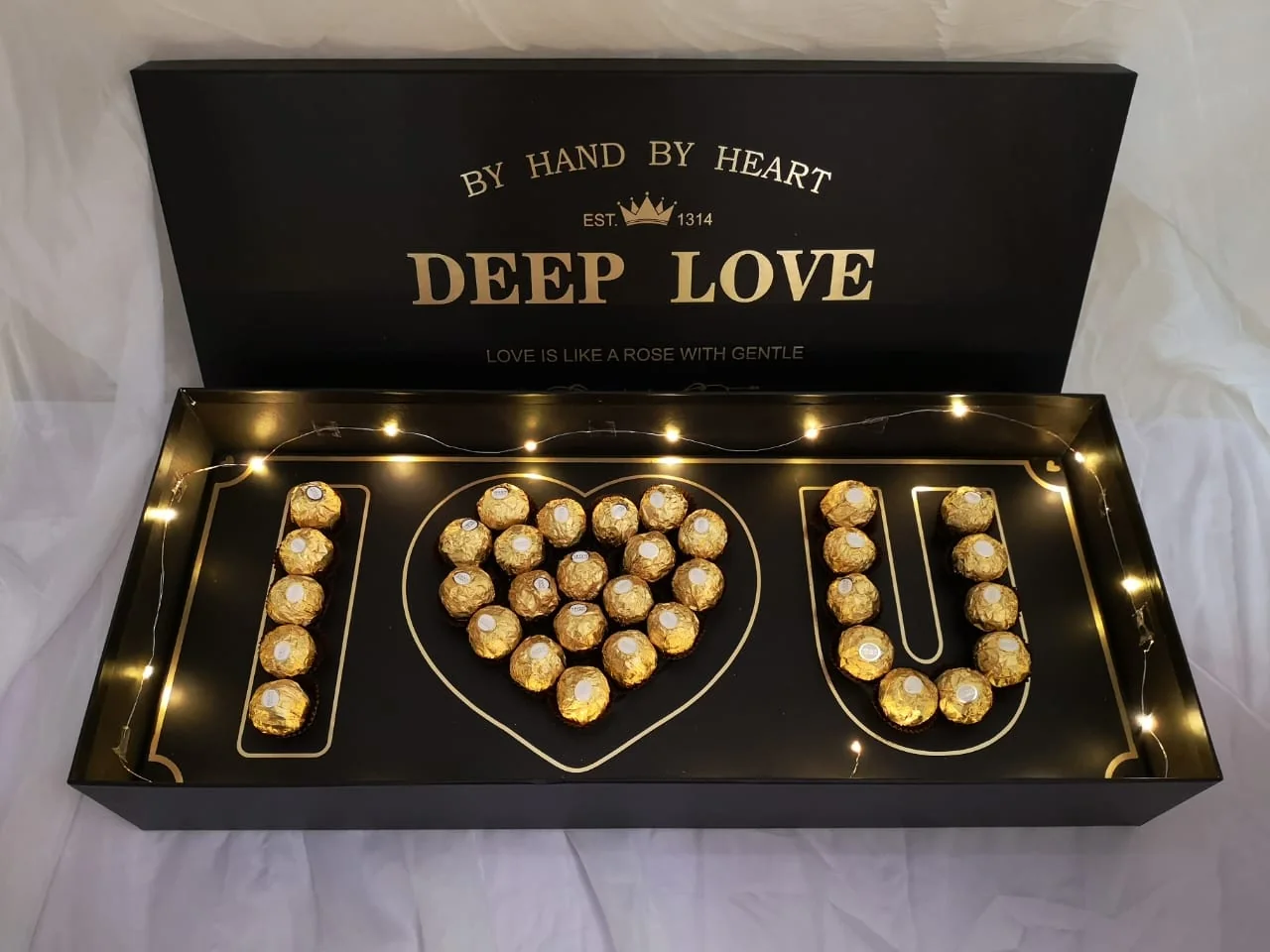 Deep Love Ferrero Rocher Box | Premium Chocolates | Florist in Kajang