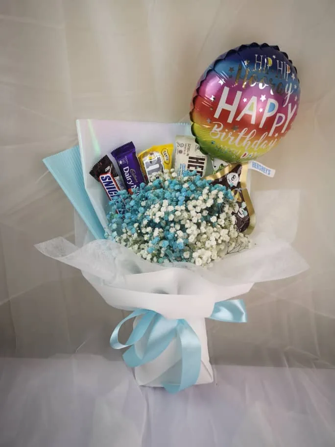 California Dreaming | Chocolate & Flower Bouquet | Florist in Kajang