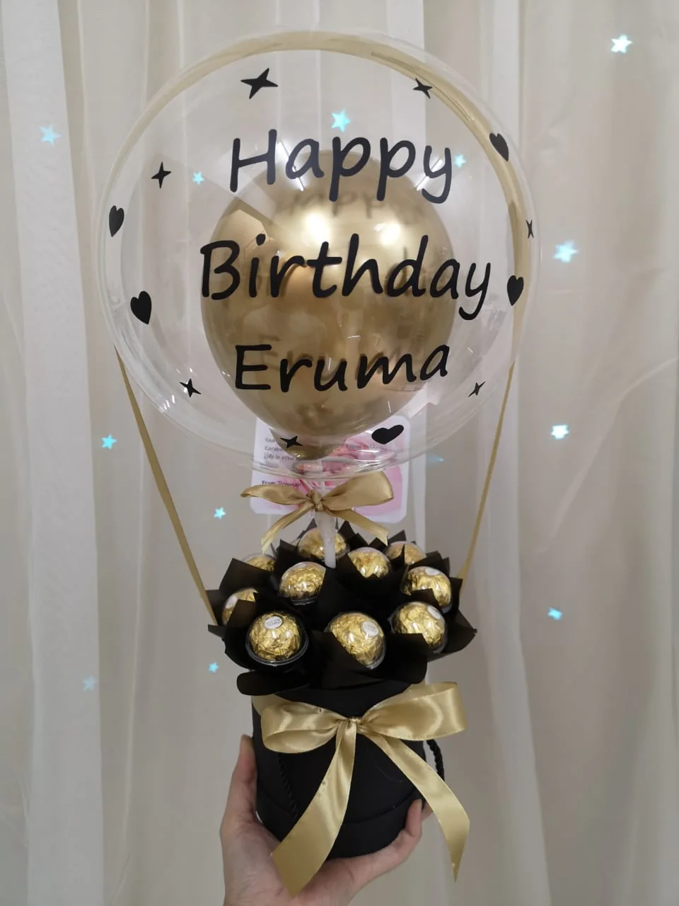 Cutie Ferrero with Hot Air Balloon | Florist in Kajang