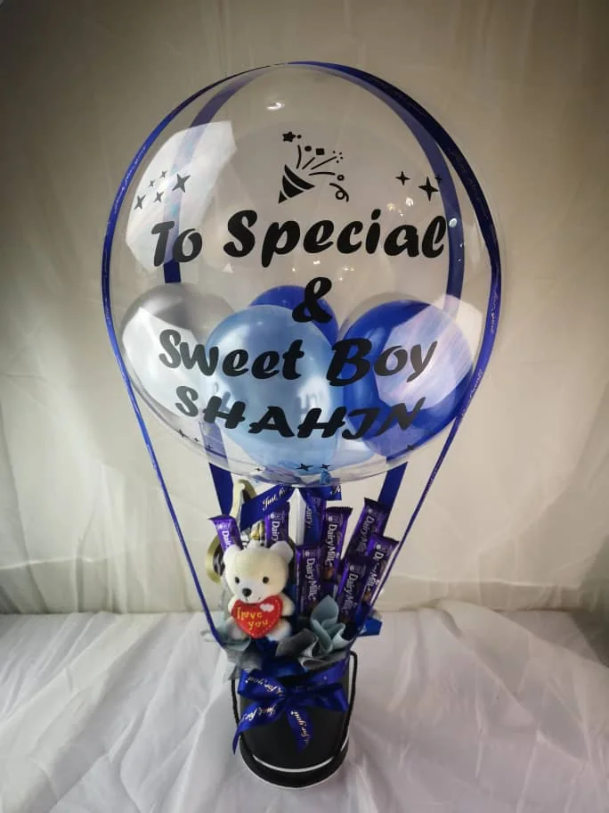 Hot Air Balloon Chocolate Box 4 – Sweet Gift | Florist in Kajang