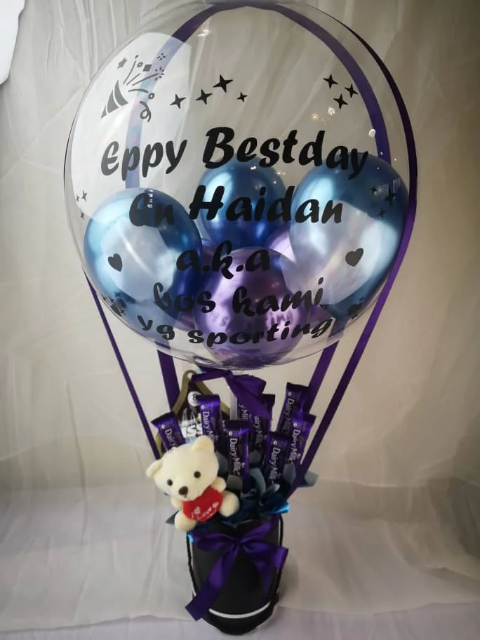 Hot Air Balloon Chocolate Box 6 | Florist in Kajang