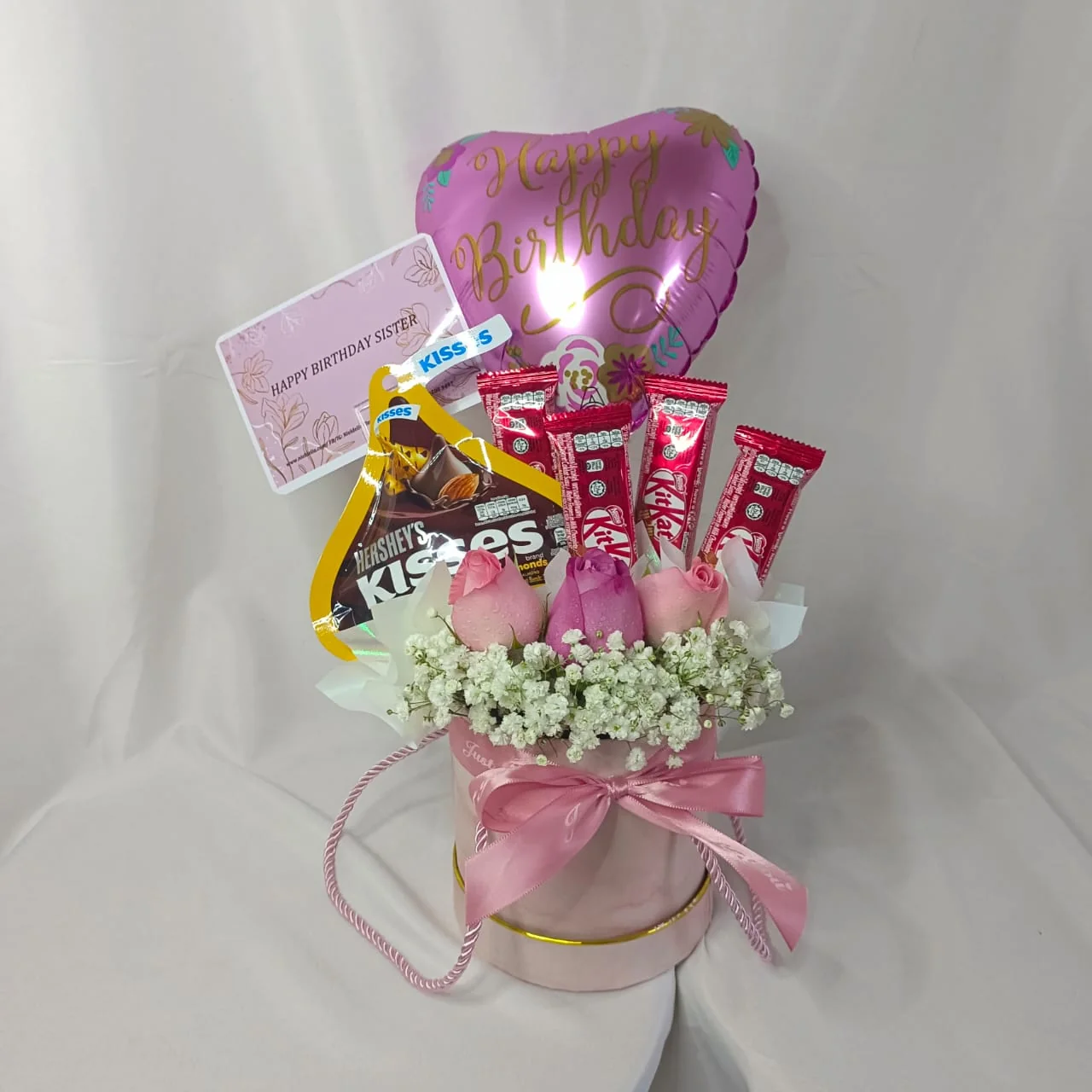 Lovely Birthday Box – Roses & Chocolates | Florist in Kajang