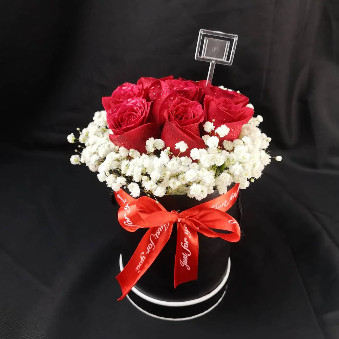 Mini Red Roses Bucket | Florist in Kajang