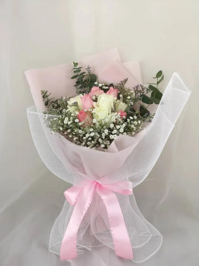 You and Me Bouquet | Elegant Roses Arrangement | Florist in Kajang