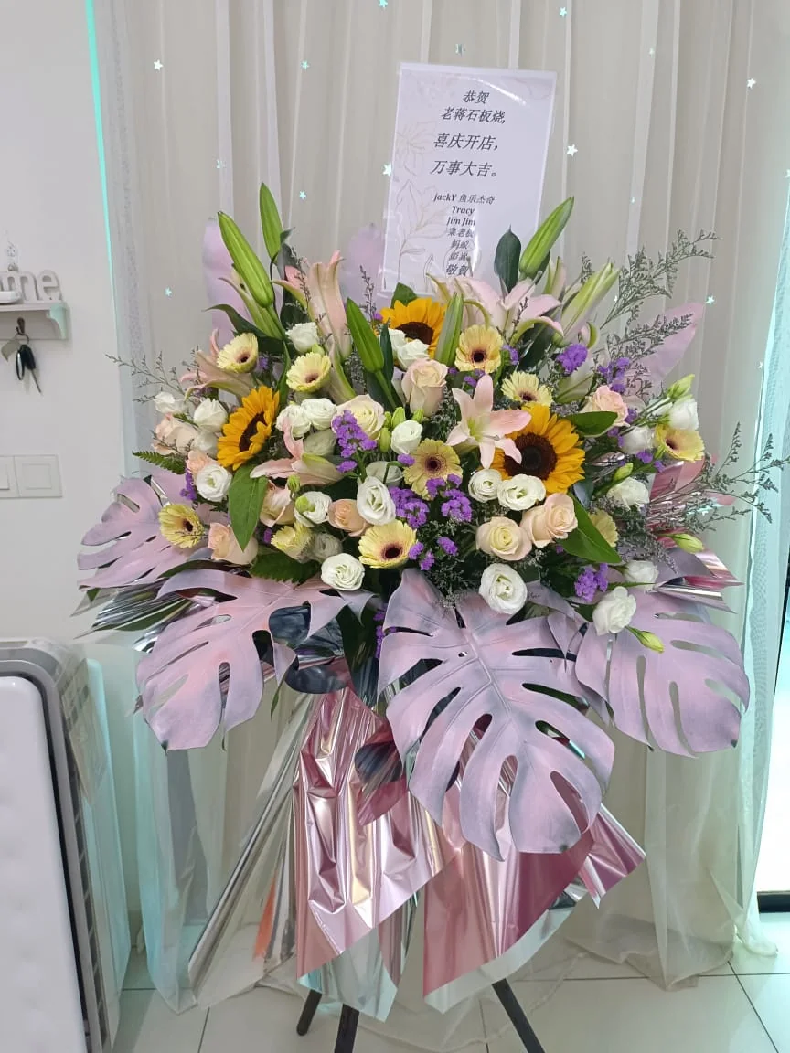 Grand Opening Flower 4 – Fresh Flower Stand | Florist in Kajang