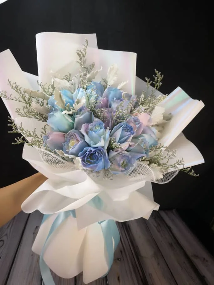 Unicorn Roses Bouquet – Magical & Elegant Flowers | Florist in Kajang