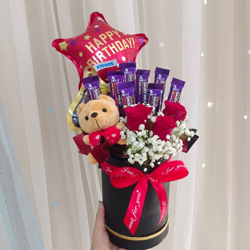 Flower Bouquet For You Chocolate Box 1