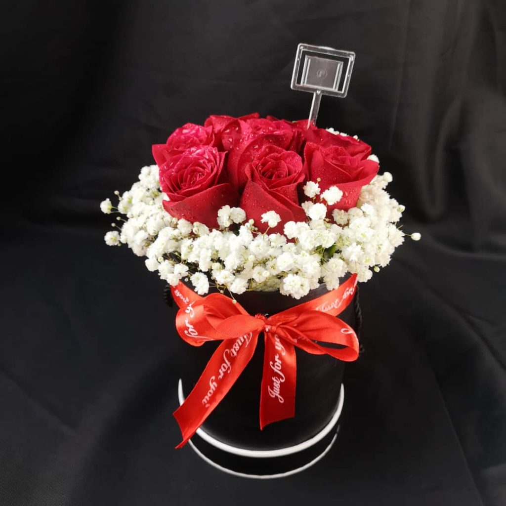 Mini Red Roses Bucket | Florist in Kajang