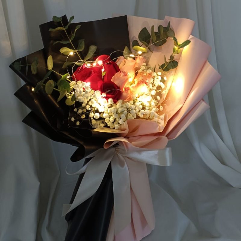 Sweetie Nature – Elegant Red & Pink Roses | Florist in Kajang