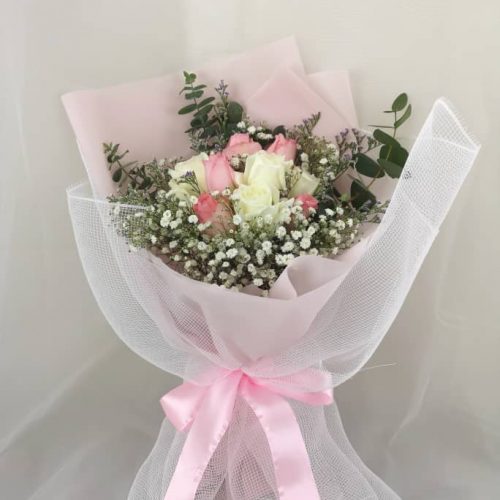 You and Me Bouquet | Elegant Roses Arrangement | Florist in Kajang