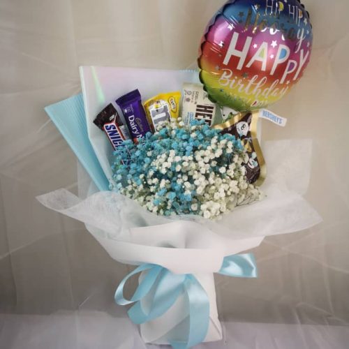 California Dreaming | Chocolate & Flower Bouquet | Florist in Kajang