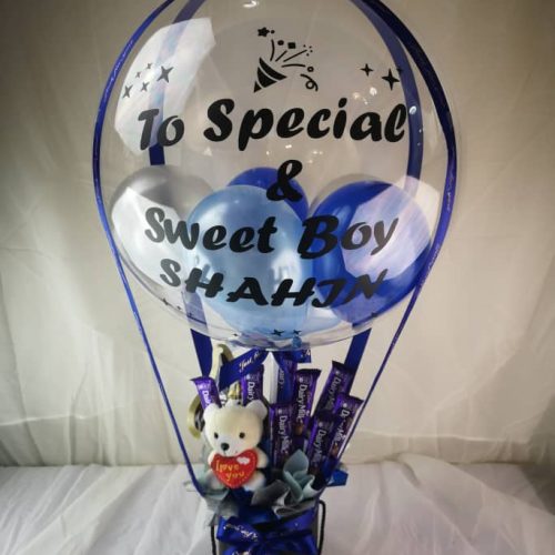 Hot Air Balloon Chocolate Box 4 – Sweet Gift | Florist in Kajang