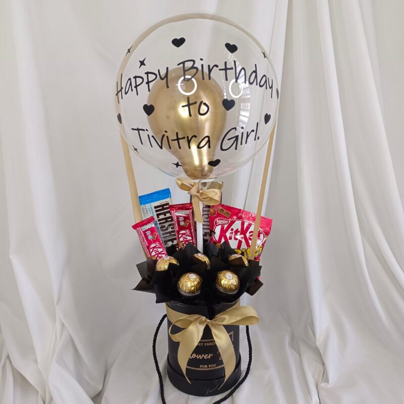 Paradise Chocolate Box | Chocolates & Balloon | Florist in Kajang