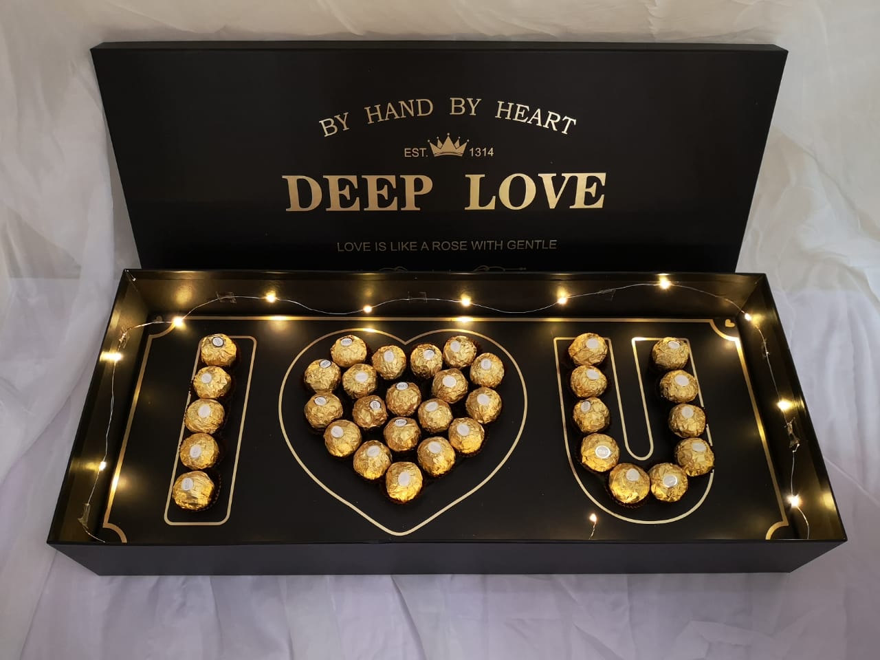 Deep Love Ferrero Rocher Box | Premium Chocolates | Florist in Kajang