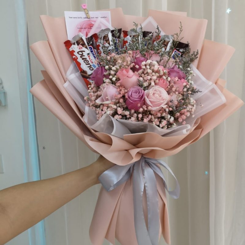 Arllie Chocolate Roses Bouquet | Florist in Kajang