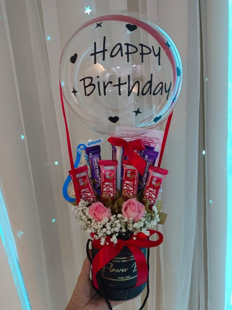 Choco Melt – Chocolate & Roses Gift Box | Florist in Kajang