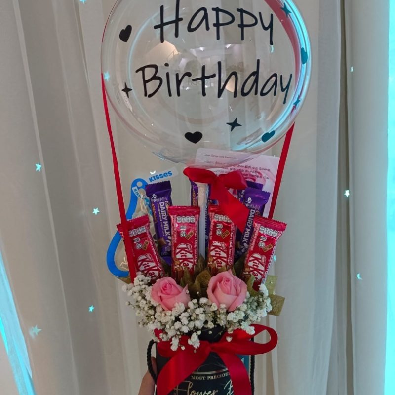 Choco Melt – Chocolate & Roses Gift Box | Florist in Kajang