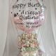 Flower Bouquet Lovely Pink Hot Air Balloon