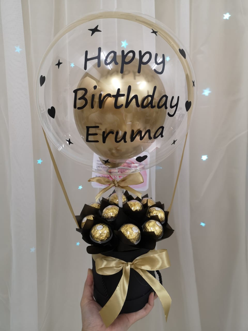 Cutie Ferrero with Hot Air Balloon | Florist in Kajang