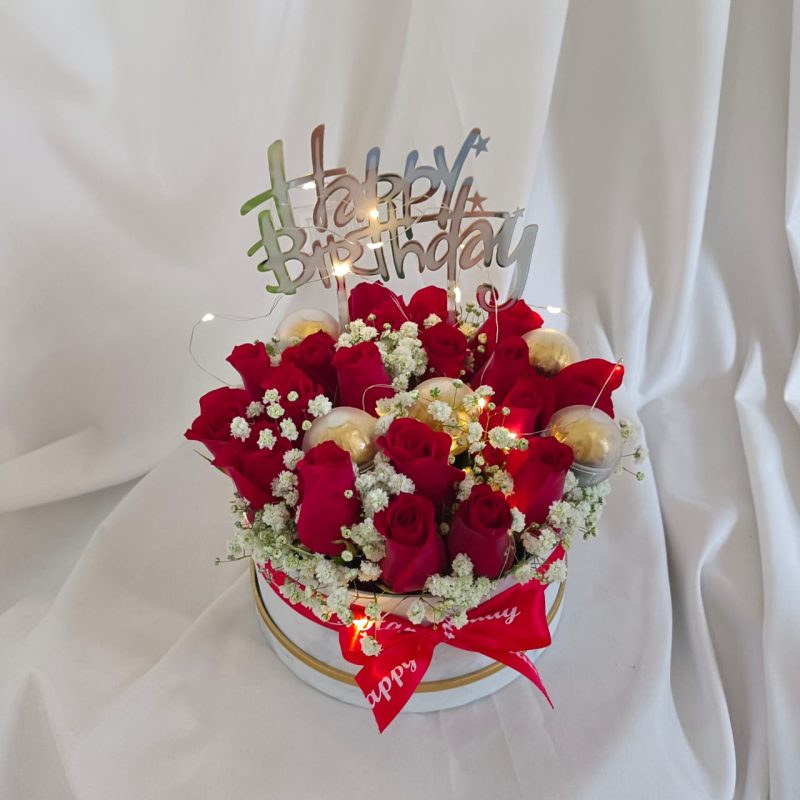 Classic Red with Ferrero Box | Florist in Kajang