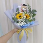 Flower Bouquet Graduation Sunflower 1