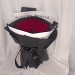 33 Fresh Red Roses Bouquet | Romantic Flowers | Florist in Kajang