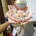 Flower Bouquet Birthday Celebration