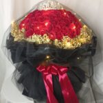 Dazzling Delights – 99 Red Soap Roses | Florist in Kajang