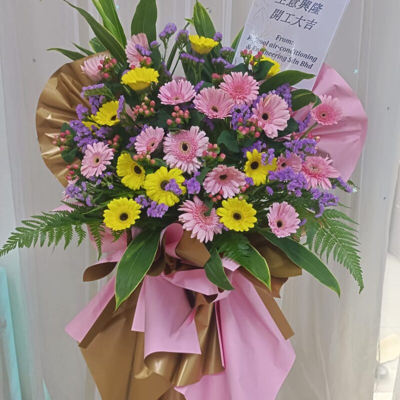 Grand Opening Flower Stand – Elegant Fresh Flowers | Florist in Kajang