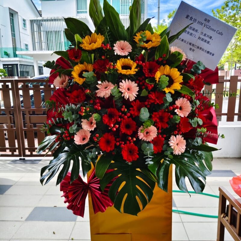 Flower Bouquet Opening Flower Stand Eleven